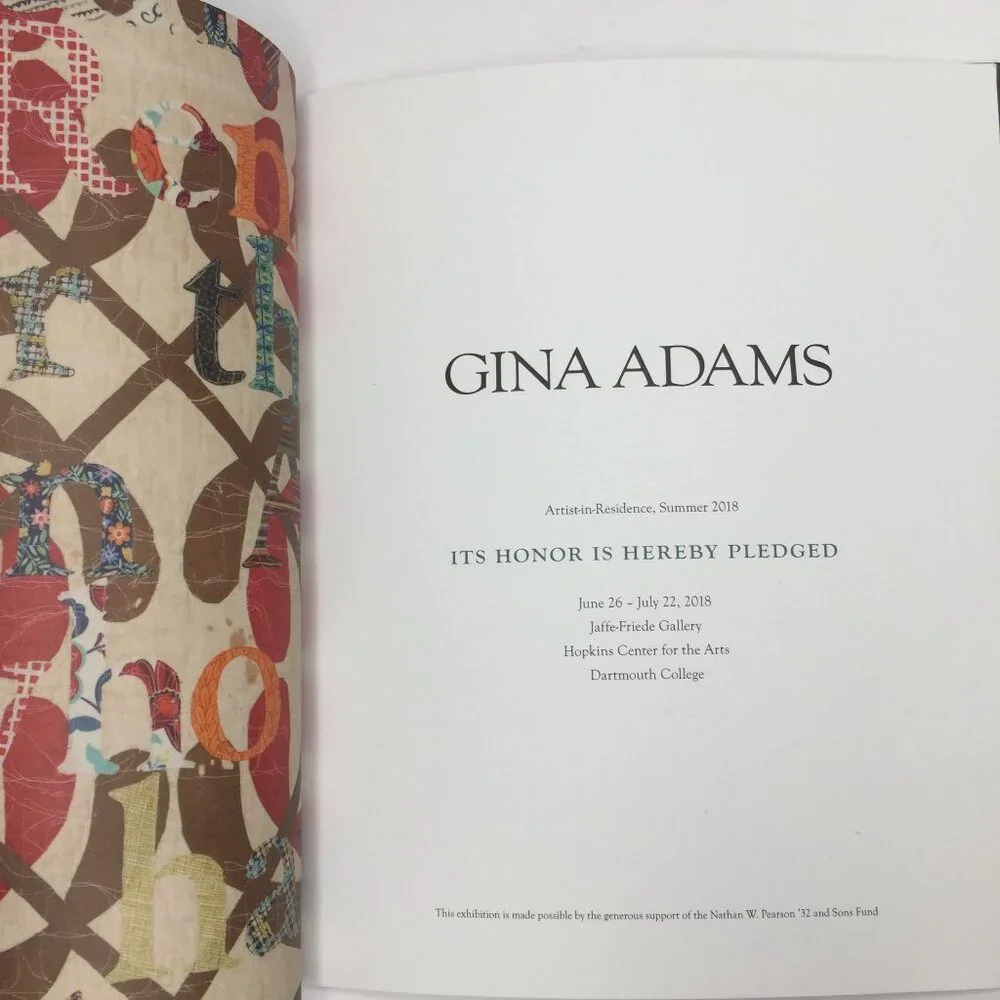 Gina Adams: Its Honor Is Hereby Pledged Book Broken Treaty Quilt Collection - Picture 2 of 12